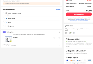 Consola Playstation 5 Con Lector Chasis D Nueva Precintada por solo 434,89€