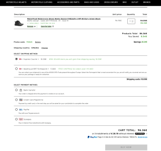 Botines moto MOMO Design Firegun 3 WP Impermeables por 86,36€