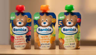 Probeer een biologische fruitpapje van Bambix gratis na cashback