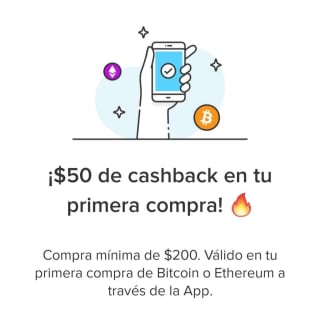 $50 de Cashback con Bitcoin en Mercado Pago