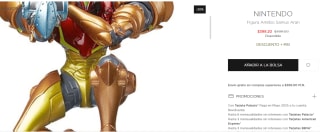 Figura Amiibo Samus Aran $399 | El Palacio de Hierro