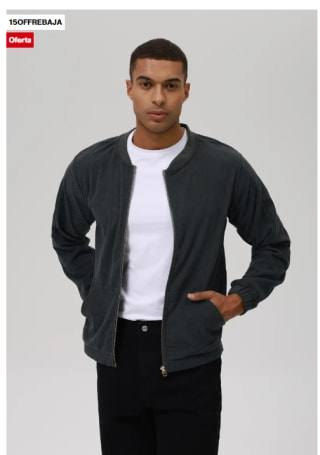 Chaqueta Bomber para Hombre Pier One por 15.01€