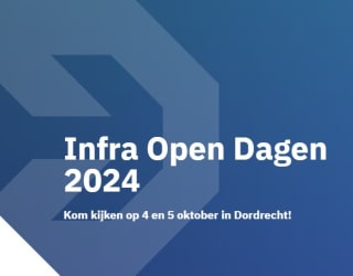 Infra open dagen van VolkerWessels in Dordrecht op 4 en 5 oktober