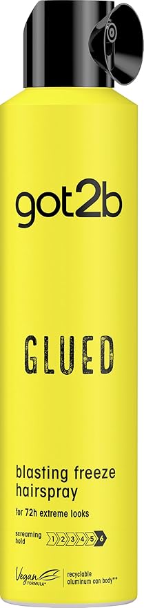 Schwarzkopf Got2b Glued Blasting Freeze, Laca Fijación Extrema, 300 ml por 3,95€
