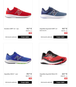 Recopilacion de Zapatillas New Balance con Hasta 50% de Descuento en Privalia
