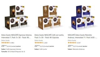 180 capsulas Dolce Gusto NESCAFÉ Espresso Intenso, Intensidad 7 por 31,38€ salen por 0,17€ preciazo