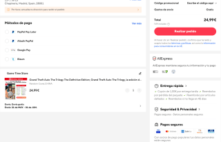 Grand Theft Auto Trilogy Nintendo Switch por solo 24,99€