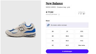 New Balance M2002 UNISEX - Sneakers laag voor €77 bij Zalando
