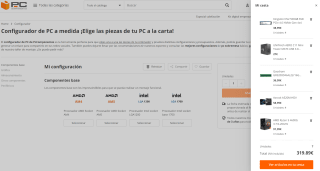 Ordenador Sobremesa PC BYTE OFFICE - AMD Ryzen 5 4600G - 16GB - 500GB por 269€