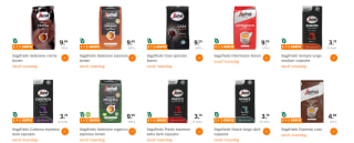Alle Segafredo koffiebonen 1+1 gratis bij de AH