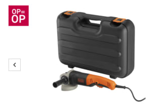 BLACK+DECKER Haakse slijper KG1202K-QS voor €12,99 na cashback bij karwei