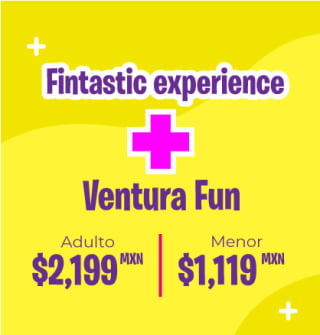 Entrada menores al parque por solo $1,119MXN Venturapark