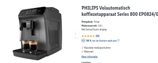 PHILIPS Volautomatisch koffiezetapparaat Series 800 voor €239 in de Lidl webshop