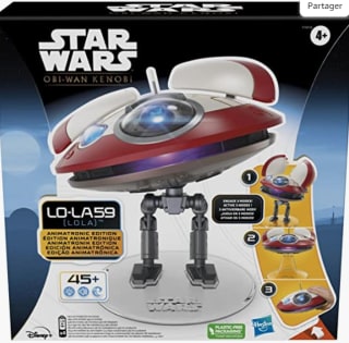 Hasbro Star Wars L0-LA59 (Lola) Animatronic speelfiguur voor €33,75 bij Amazon.fr