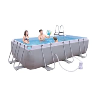 Zwembad steel 400x200x99 + pomp voor €189 bij van Cranenbroek