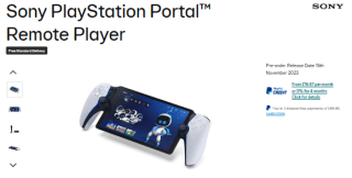Score Sony PlayStation portal remote player sold at EE for £149.98