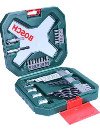 Bosch Maletín X-Line con 34 unidades para taladrar y atornillar por 11,99€.