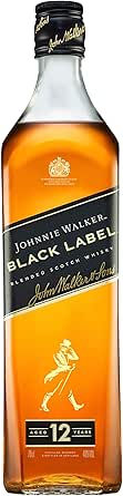 Johnnie Walker Black label, Whisky escocés blended 12 años, 700 ml por 19,90€