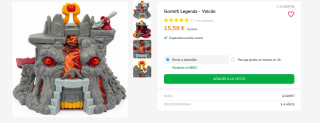 Gormiti Legends Playset El Volcán con Figura Exclusiva Famosa por 15.59€