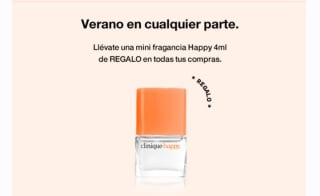 Mini Fragancia Gratis con compra.