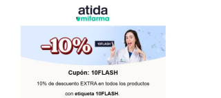 10% de descuento en seleccionados desde Atida