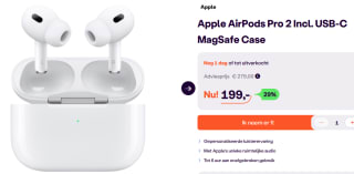 Airpods Pro 2 met Magsafe case USB-C voor €199 bij iBOOD