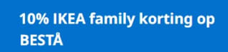 10% IKEA family korting op BESTÅ