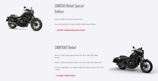 Descuento hasta 2000€ en motos HONDA