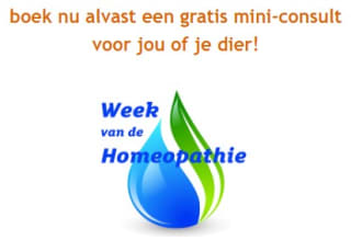 Gratis mini-consulten boeken in de Week van de Homeopathie 10 t/m 14 april