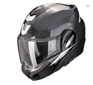 Casco SCORPION EXO-TECH EVO CARBON cert.22.06 P/J Pinlock y segunda pantalla ahumada por solo 269,01€