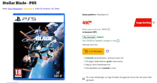 Stellar Blade (PS5) voor €49,99 bij Bol
