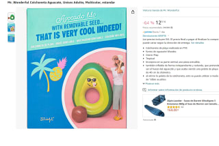 Colchoneta De Playa - Aguacate Mr Wonderful por tan sólo 12,51€