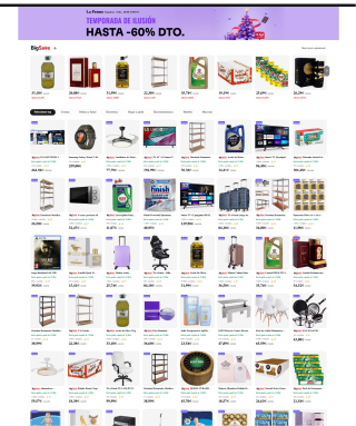 Navidad Cupones hasta 5€ Descuento productos Miravia en AliExpress