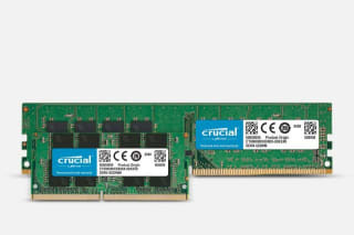 Crucial 32GB Kit (2 x 16GB) DDR4-3200 SODIMM à 63,59€