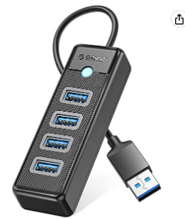 Adaptador USB Hub 3.0 a 6.39€
