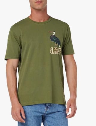 Marca Springfield Camiseta Peace & Quiet para Hombre por 7,99€