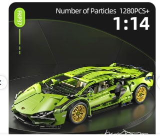 Huacan Lamborghini 1280st Modelbouw voor €5 bij Ochama