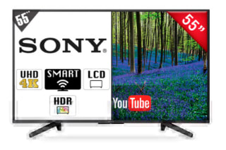 Pantalla Sony 4K 55" Smart TV por $6,999