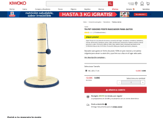 Poste TK-Pet Isidoro Rascador para gatos por solo 9,99€