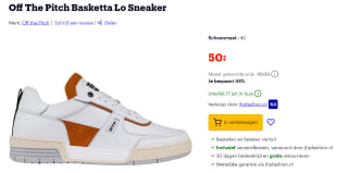 Off The Pitch Basketta Lo Sneaker voor €50 bij Bol.com