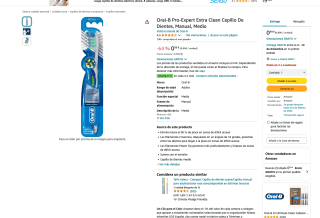Cepillo Oral-B Pro-Expert Extra Clean de Dientes medio por solo 0,99€