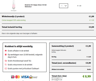 Essence nagellak voor €0,99 bij Kruidvat