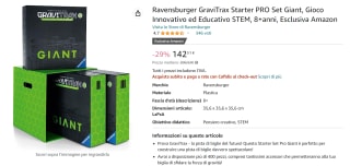 GraviTrax Starter Pro Set Giant voor €142,51 bij amazon