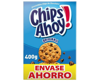 Chips Ahoy! Original Galletas Cookies Americanas con Pepitas de Chocolate Pack Ahorro 400g por 3,20€