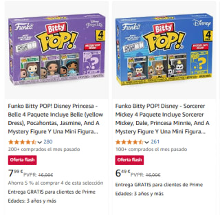 Recopilacion Funko Bitty POP! desde solo 6,49€