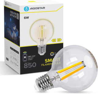 Aigostar Bombilla LED Inteligente G80 por 7,61€