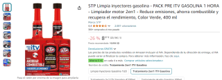 STP Limpia inyectores gasolina por 8,07€