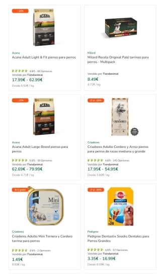 -15% de Descuento en Acana.