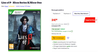 Lies of P (XBOX/PS4/ PS5) voor €24,99 bij Bol