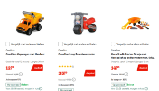 Tot 35% korting op Cavallino buitenspeelgoed bij Bol